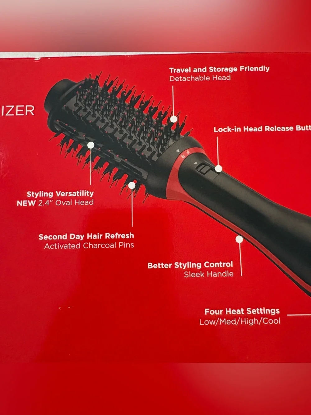 NEW Revlon One Step Volumizer Plus Hot Air Brush Shinier Blowouts